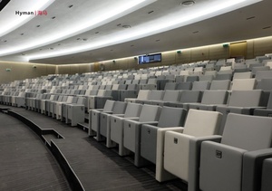 Silla de salón de conferencias de la Universidad plegable de diseño moderno, sillón de auditorio de iglesia con asientos de teatro <span class=keywords><strong>VIP</strong></span> a la venta - Product Image 5