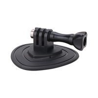 Pour Insta360 X4 support de caméra Base adhésive Flexible support d'autocollant Base de casque de moto pour Gopro Hero 13 12 11 caméra d'action