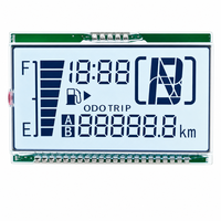 Module d'affichage LCD à 7 segments, LCD monochrome personnalisé pour affichage à 4, 5 ou 6 chiffres, horloge, compteur