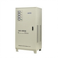 Stabilisateur de tension triphasé TNS-45kVA 380V AC 45kVA 50/60Hz avec protection complète pour applications industrielles, laser, découpe de fil et air
