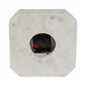 Octagon Marble <b>Table</b> Clock Small Decorative <b>Desk</b> Clock For Living Room Office Mantel Shelf <b>Console</b> <b>Table</b> - Product Image 4