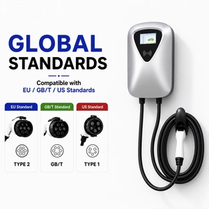 Nouvelle borne de recharge murale AC 11 kW pour véhicules électriques avec protection contre les fuites de <span class=keywords><strong>type</strong></span> B, homologation IP65 CE - Product Image 6