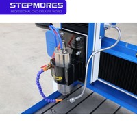 Mini Router CNC 3D Stepmores 4040 6060, Fresadora CNC Mini con Mesa Móvil, Router CNC para Metal
