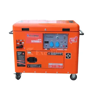 Gasoline Generators Hot Selling High Quality Silent Style 220v 6.5KW Gasoline Generator Factory Direct Sell For Promotion