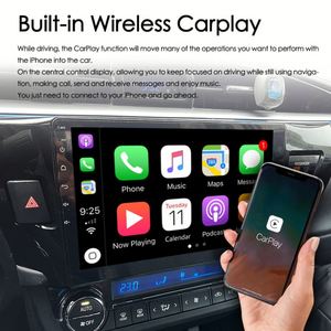 Autoradio Android 13 8+128 Go avec commande vocale IA, navigation, CarPlay sans fil pour Toyota Corolla 2013-2016, lecteur multimédia vidéo - Product Image 6