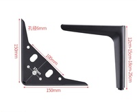 Factory Direct Stark tragende goldene und schwarze Y-förmige Stativ füße für Möbel Schlafs ofa-Metall-und Eisen-Vakuum-Galvanik