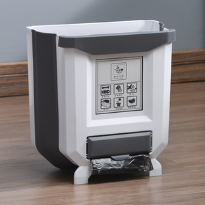 Đóng Mở Nhiệm Vụ Nặng Nề Rõ Ràng Tủ Có Thể Gập Lại Treo Tường Nhà Bếp Thùng Rác Có Thể Mà Không Có Nắp Thân Thiện Với Môi Nhựa - Product Image 5