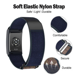 Correa de reloj de nailon 2026 de 24 mm, lavable, de tela elástica, estilo oficial, pulsera de repuesto exclusiva para <span class=keywords><strong>Amazfit</strong></span> Helio - Product Image 5