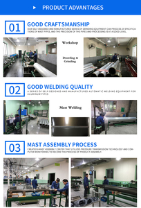 Tige de levage de détection - Robot télécommandé pour utilisation en extérieur, portable, en alliage d'aluminium - Product Image 6