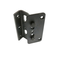 Support d'angle en acier pour cadre de lit, avec broches de positionnement, connecteur de fixation robuste pour sommier de lit
