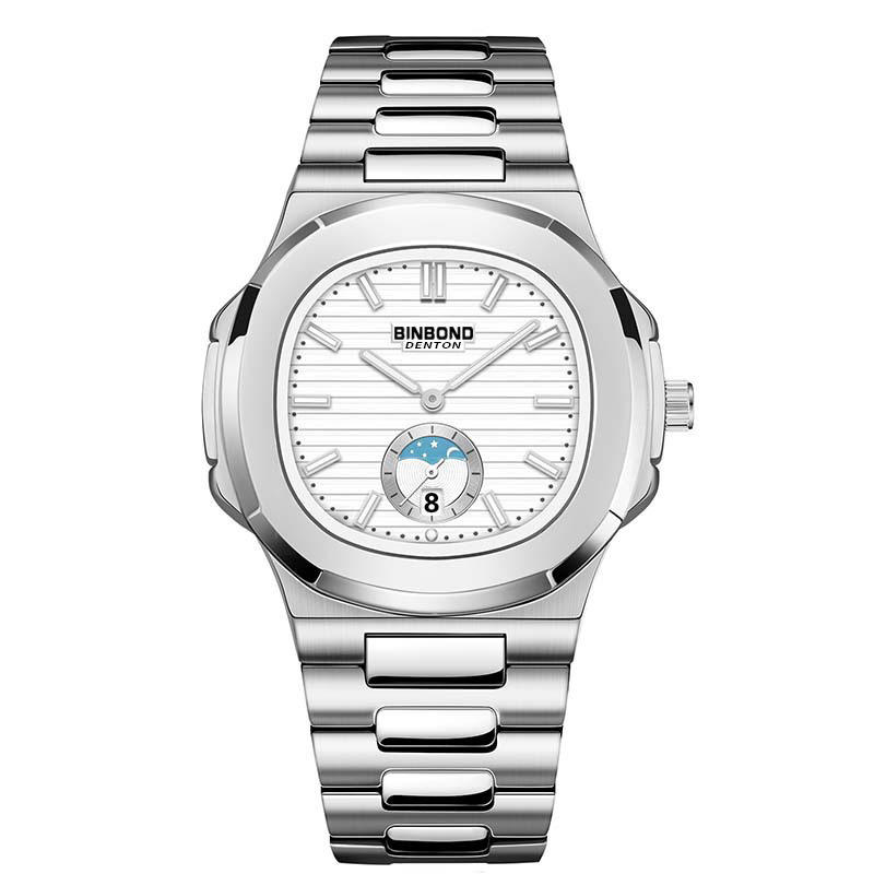 สีขาวเงิน