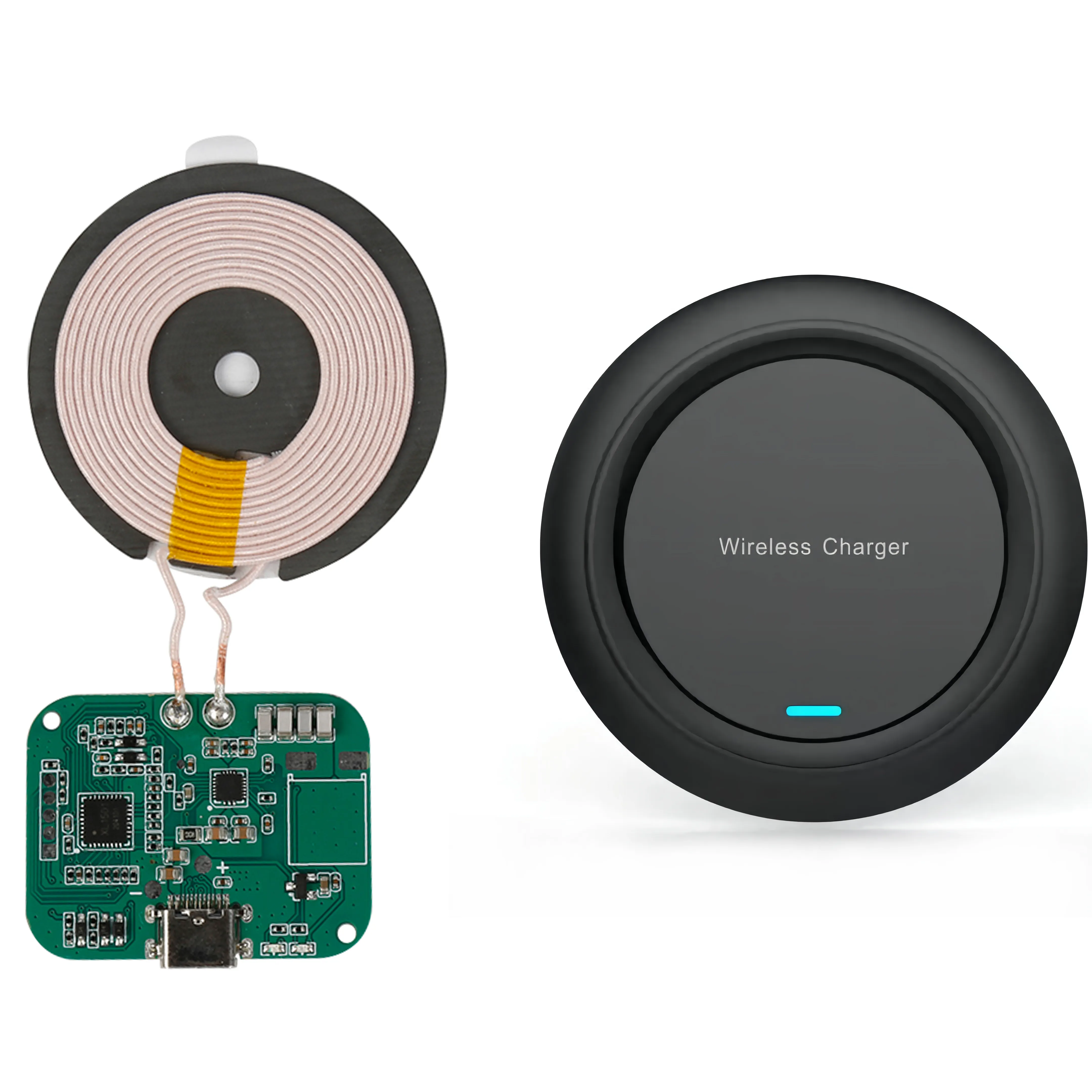 2.wireless charging transmitter receiver pcb module 15w Qi Standard Wireless Android Charger Transmitter Module