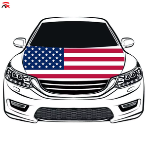 Venta caliente mundo todos los países Bandera <span class=keywords><strong>Nacional</strong></span> coche motor Cubierta banderas para decoración poliéster impresión Digital - Product Image 3