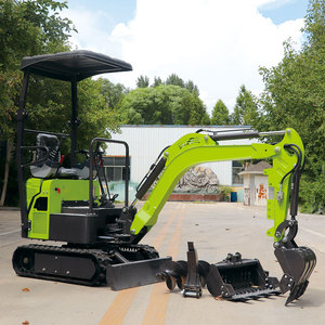 Mini-excavatrice sur chenilles Somate, compacte, hydraulique, haute puissance de creusement, moteur KOOP, pompe, engrenage, pour ferme, jardin, construction, usine - Product Image 5