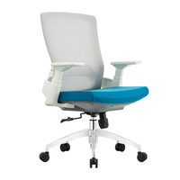 Vente en gros de tissu de chaise de bureau ergonomique en plastique moderne, pivotant de haute qualité, pour salle de réunion de visiteur