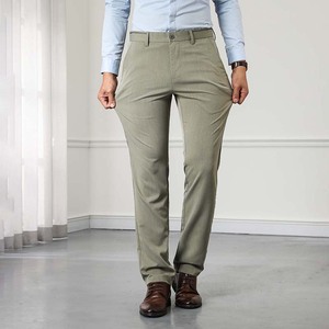 Quick Dry Mens Vestiti <span class=keywords><strong>di</strong></span> Pantaloni <span class=keywords><strong>di</strong></span> Business Formale Ultime Abito <span class=keywords><strong>di</strong></span> Colore <span class=keywords><strong>Nero</strong></span> Pantaloni per Gli Uomini - Product Image 1