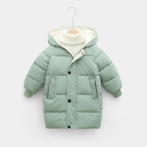 Manteau d'hiver pour enfants, parka et manteaux rembourrés en coton pour bébés garçons et filles, vestes longues épaisses et chaudes, vêtements d'extérieur pour tout-petits - Product Image 6