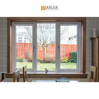 Maison personnalisée conception française fenêtres en vinyle plastique fenêtres en PVC double vitrage fenêtres en pvc à battant