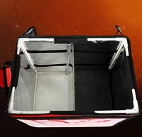 Sac isotherme portable Red Tree FD168 de 62 L en bâche durable et imperméable pour le transport alimentaire, avec compartiment imprimé pour une température optimale en déplacement