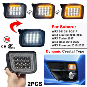<strong>LED</strong> Front Turn Signal Lamp Amber + White <strong>LED</strong> <strong>Daytime</strong> <strong>Running</strong> <strong>Light</strong> <strong>For</strong> Subaru STI Limited 2015-2017 WRX 2015-2020 New Condition - Product Image 6