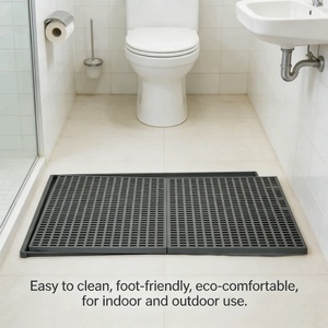 Bandeja Sanitária Moderna de Plástico Reforçado para Cães com Grade Antiderrapante, Fácil de Limpar, Sanitário Interno/Externo para Cães Grandes - Product Image 5