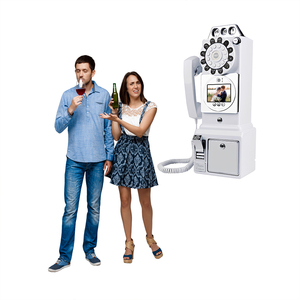 Libro de Visitas de Audio/Video para Bodas y Fiestas de Cumpleaños <span class=keywords><strong>Ernst</strong></span> Smart, Teléfono para Fiestas, Cabina de Fotos, Conectividad USB de Metal Resistente - Product Image 1