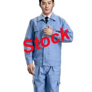 Stock Factory Direct Delivery Working Field Retail Whole Sale Work Protection Anti Atatic Fast Delivery Work Clothes Stock