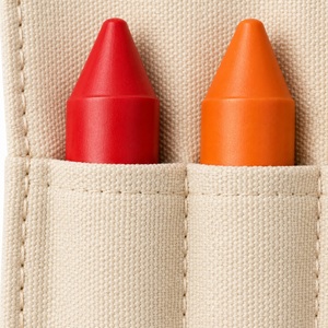 Rouleau de toile pour crayons, étui à crayons enroulable pour enfants, pochette pour outils de dessin pour enfants, logo personnalisé, vente en gros - Product Image 4