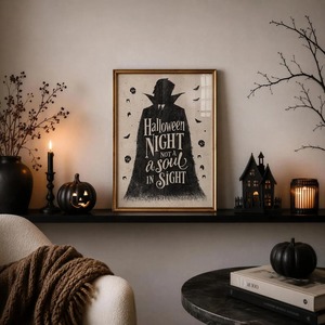 Arte Impreso en Lienzo HD Moderno, Cuadro de Pared Vintage de Vampiro de Halloween, <span class=keywords><strong>Pintura</strong></span> en Lienzo Impermeable para Decoración de Fiestas en Casa - Product Image 3