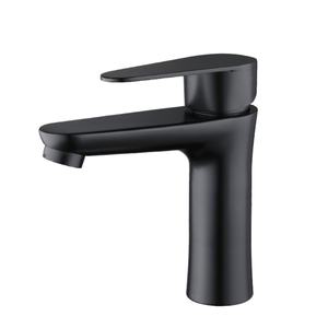 Bathroom Basin <b>Faucet</b> Hot and Cold Water Mixer <b>Sink</b> <b>Faucet</b> Black Single Handle High Quality <b>Kitchen</b> Bathroom Accessories - Product Image 1