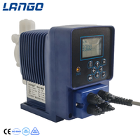 Bomba Dosificadora LANGO ED-M09FE con Señal de Pulso de Diafragma 4-20mA, 20L/H, 24W, Baja Presión, Manguera Flexible, OEM, para Baño de Galvanoplastia