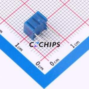 ตัวต้านทาน/โพเทนชิโอมิเตอร์แบบปรับได้สำหรับ3362P-205-3H ผ่านชิ้นส่วนรู (THT)-3P, ตัวต้านทาน7x6.8มม. 10% 2mOhm 500 250mw PPM/℃ - Product Image 2