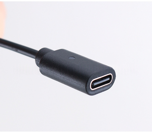 Câble de charge femelle TYPE-C pour NDSi <span class=keywords><strong>3DS</strong></span> 3DSLL XL, cordon d'alimentation universel noir - Product Image 4