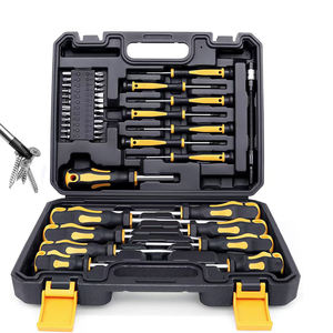 Professional 43Pcs Magnetic Screwdriver Set with Hard <strong>Shell</strong>-Household &amp; Car Repair Electrical <strong>Toolkit</strong> Cr-V Steel Anti-Slip Grip - Product Image 1