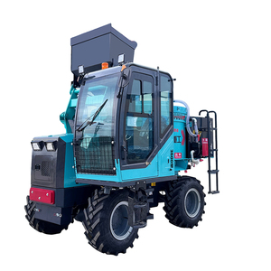 Mezcladora de <span class=keywords><strong>boca</strong></span> plana totalmente hidráulica, mezcladora de hormigón autopropulsada con tracción delantera, certificación CE incluida - Product Image 2