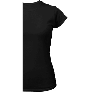 Camiseta de Manga Corta con Cuello Redondo, Estilo Urbano, Ecológica y Transpirable para Mujer, de Algodón Orgánico de 280g - Product Image 5