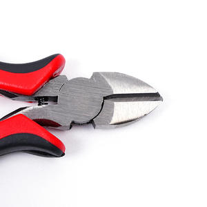 American Style Diagonal <b>Pliers</b> 5 Inch Spring Loaded Chrome Vanadium Steel Smooth Jaw Slanted Mouth Mini <b>Pliers</b> - Product Image 4