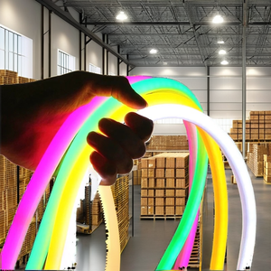 <span class=keywords><strong>Led</strong></span> hồ sơ ánh sáng không thấm nước COB <span class=keywords><strong>LED</strong></span> Strip Cable cho ngoài trời & cảnh quan trong nhà IP67 Đèn <span class=keywords><strong>Neon</strong></span> trong Silicone cơ thể - Product Image 1
