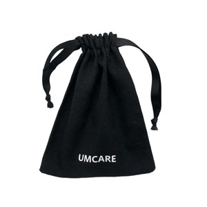 Bolsa de Regalo de Lona de Algodón Ecológica y Duradera con Cordón, Impresa con Logotipo Personalizado, para Empacar Celulares y Aretes - Product Image 4