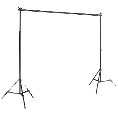 Yiscaxia 10x7ft Photo Studio Adjustable Background Stand Support Kit With 4 Backdrop Clamps Carry Bag Decoration Backdrop Stand