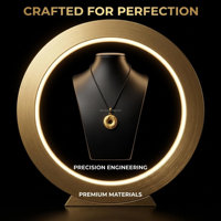 Présentoir à bijoux flottant Maglev avec effet de projecteur intégré