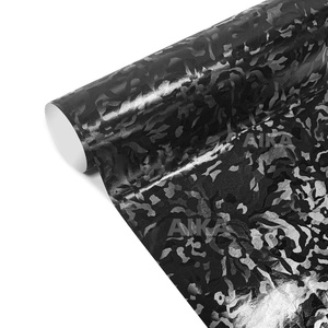 Film de protection de peinture de voiture en PVC à motif fantôme 3D en gros, autocollant de changement de couleur, film décoratif pour véhicules, motos - Product Image 3