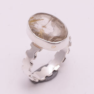 Bijoux en pierres précieuses en argent sterling 925 grossiste de pierres précieuses en argent fin bague sugilite bijoux sur mesure - Product Image 5