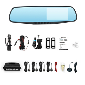 SUNWAYI Specchietto Retrovisore Auto con Telecamera 1080P 4.3 Pollici, Sensore di Parcheggio, Registrazione Doppia, Dash Cam - Product Image 5