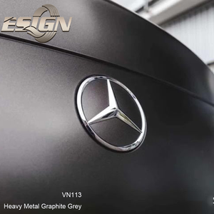 VN113หนักโลหะกราไฟท์สีเทารถไวนิลตัดสติกเกอร์ที่มีคุณภาพสูง - Product Image 4