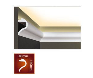 2022 Offre Spéciale sécurité et protection de l'environnement PU <span class=keywords><strong>LED</strong></span> <span class=keywords><strong>CORNICHE</strong></span> haute qualité étanche ignifuge polyuréthane <span class=keywords><strong>plafond</strong></span> <span class=keywords><strong>corniche</strong></span> - Product Image 2