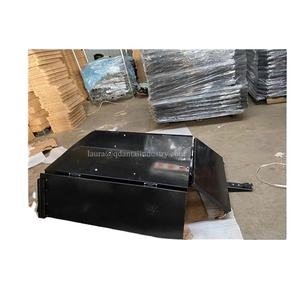 Remorque pliante à essieu unique, montage de boulons de chariot à benne de jardin - Product Image 2