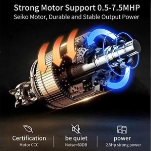 SHULI, cinta de correr motorizada eléctrica, caminadora plegable, cinta de correr de ejercicio para caminar con inclinación de 3 niveles - Product Image 3