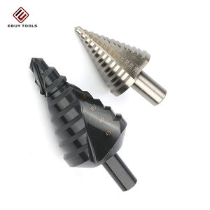 Brocas escalonadas HSS <span class=keywords><strong>de</strong></span> acero <span class=keywords><strong>de</strong></span> alta velocidad con vástago hexagonal y revestimiento negro para taladrar madera, metal y acero - Product Image 6