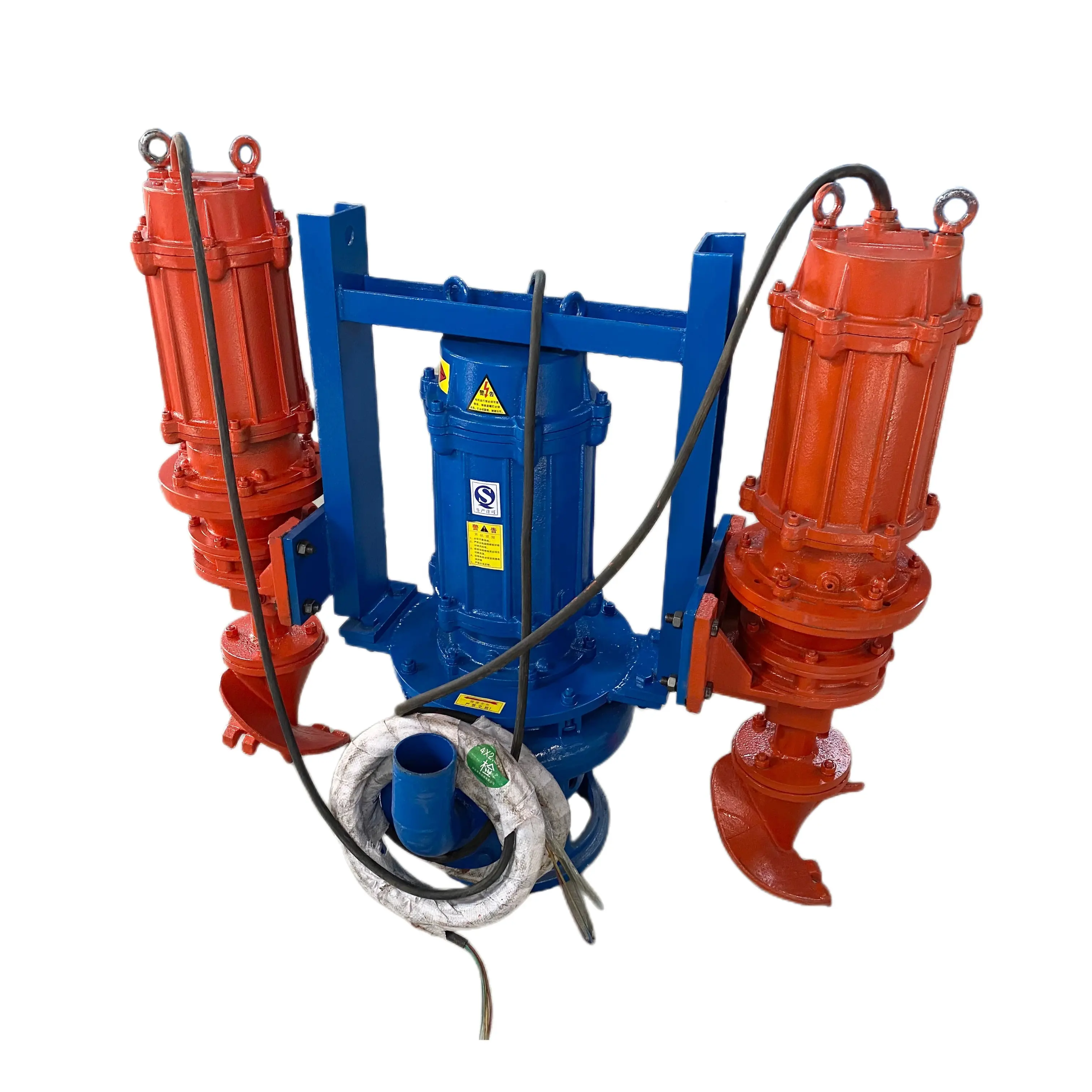 Vertical with agitator pump electric centrifugal river slurry pump submersible slurry pump